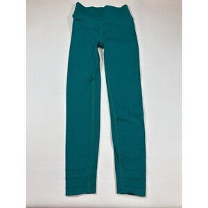 Fabletics SculptKnit Seamless High-Waisted Emerald Green Leggings (AA333)